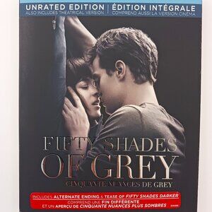 Blu-ray/DVD, 2015, 2-Disc Set Fifty Shades of Grey -Dakota Johnson, Jamie Dornan